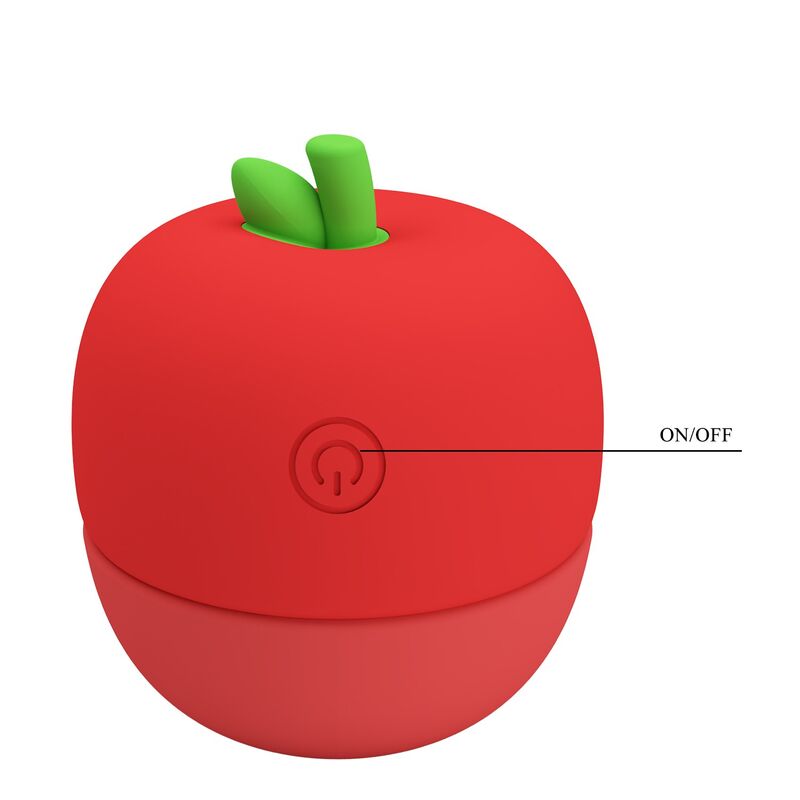 Stimulateur Clitoridien Effet Langue Rouge Rechargeable - Pretty Love