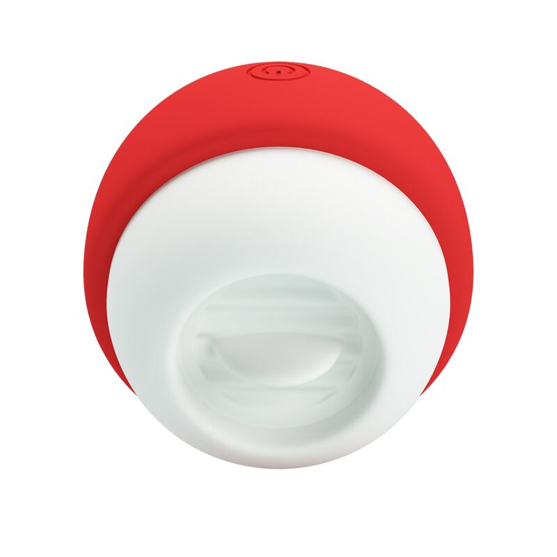Stimulateur Clitoridien Effet Langue Rouge Rechargeable - Pretty Love