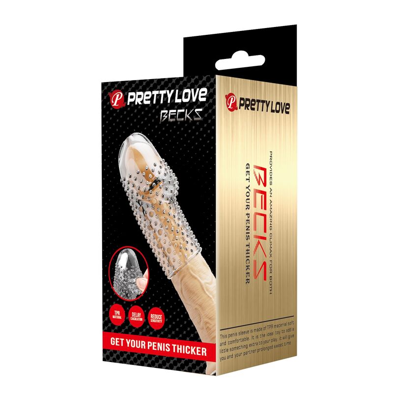 Manchon Pénien Geek's Penis Sleeve Transparent - Pretty Love