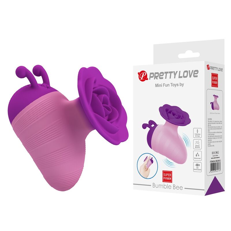 Stimulateur Clitoridien Little Bee 7 Modes Rechargeable - Pretty Love