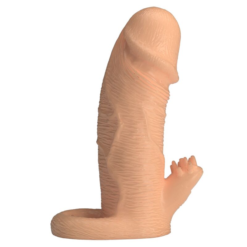 Manchon Extension Pénienne Roderic 13cm Ø3.8cm Naturel - Pretty Love