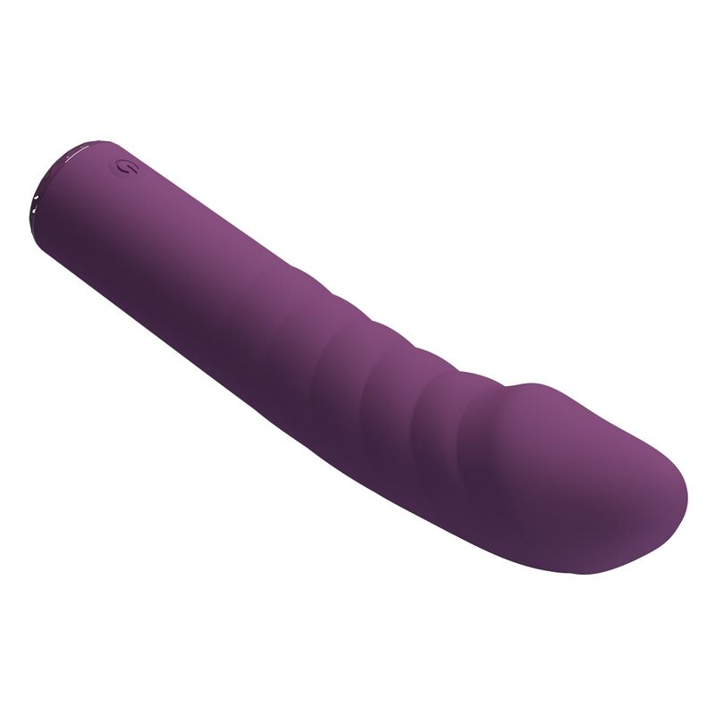 Vibromasseur Rechargeable Ryland 10 Fonctions Violet - Pretty Love
