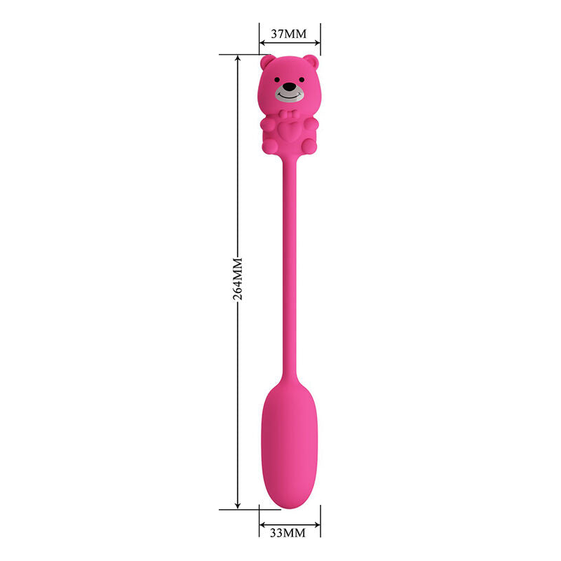 Vibromasseur Balle Olson Télécommande Filaire Rose - Pretty Love
