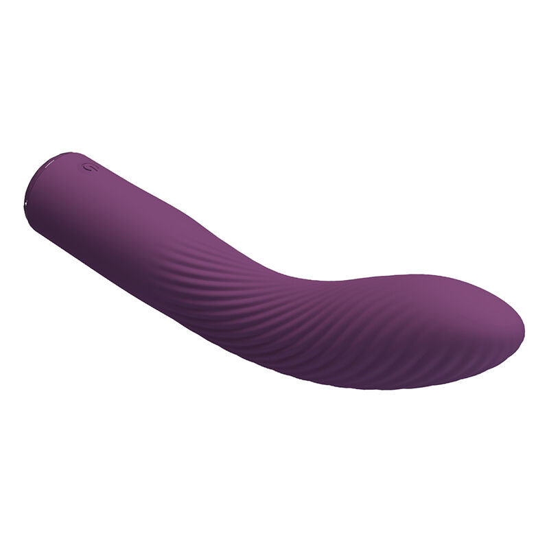 Vibromasseur Rechargeable Kissell 10 Fonctions Violet - Pretty Love
