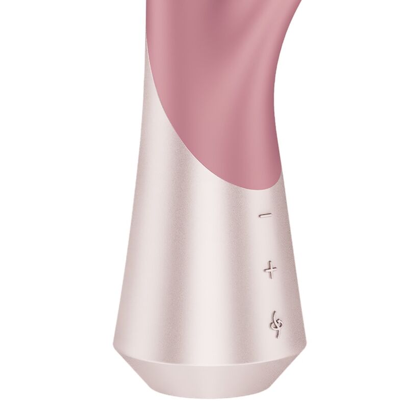 Vibromasseur Rabbit Pearl Bunny 1 Perles Rotatives Terre Cuite - Satisfyer
