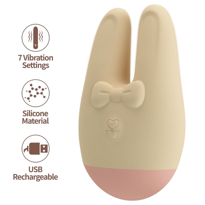 Stimulateur Externe Lapin 7 Modes de Vibration - Romance