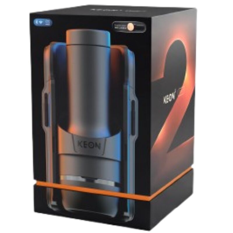 Masturbateur Automatique Keon 2 Combo Feel Stroker Noir/Bleu - Kiiroo