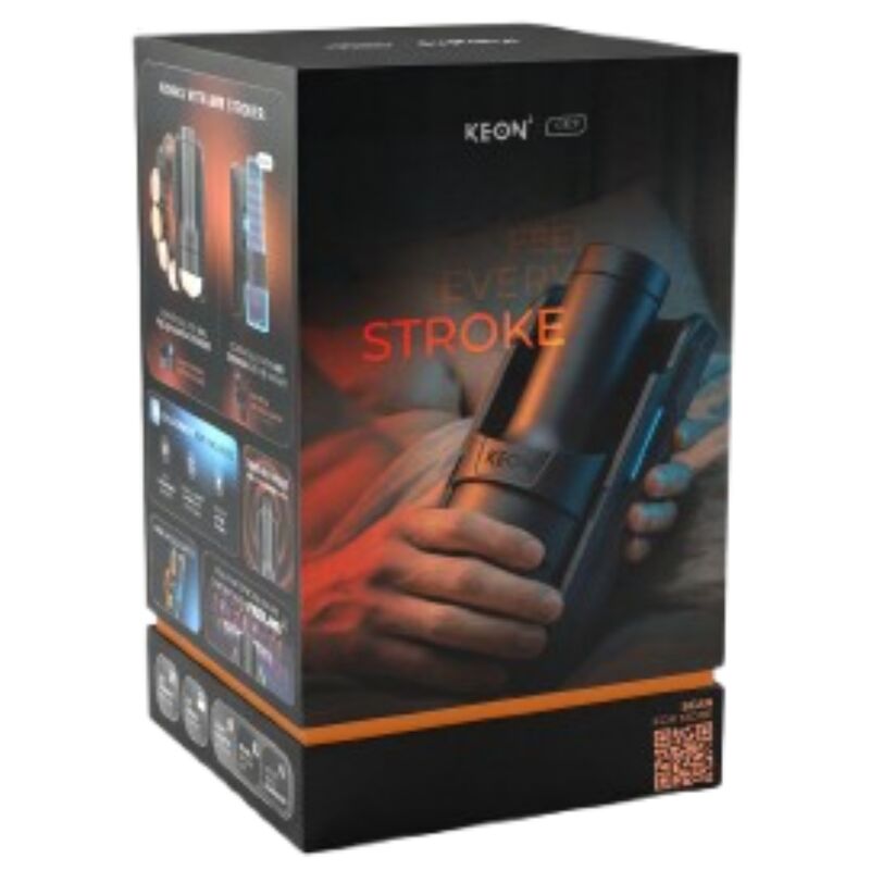 Masturbateur Automatique Keon 2 Combo Feel Stroker Noir/Bleu - Kiiroo