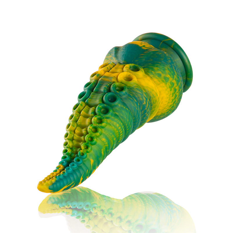 Gode Tentacule Cetus Vert Grande Taille 20,5 cm - Epic