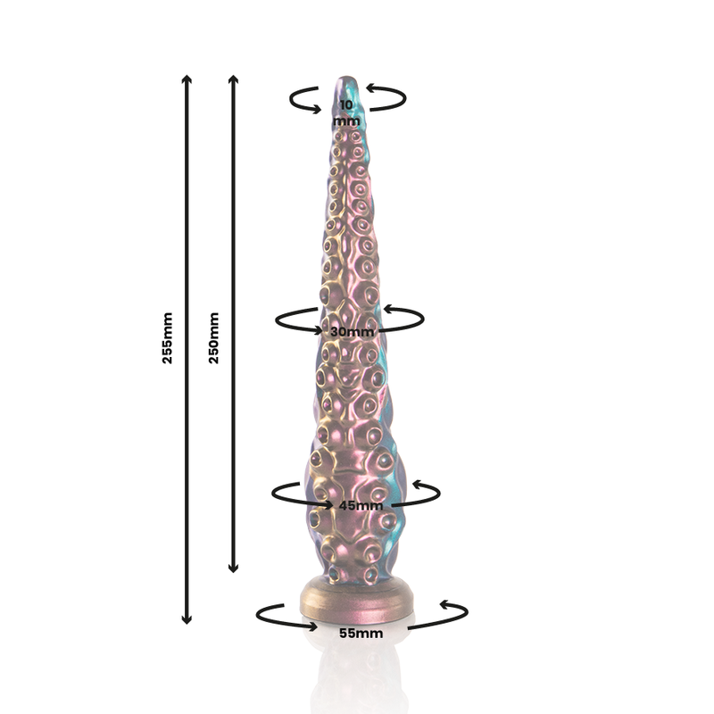 Gode Tentacule Charybde Silicone 25 cm Petite Taille - Epic