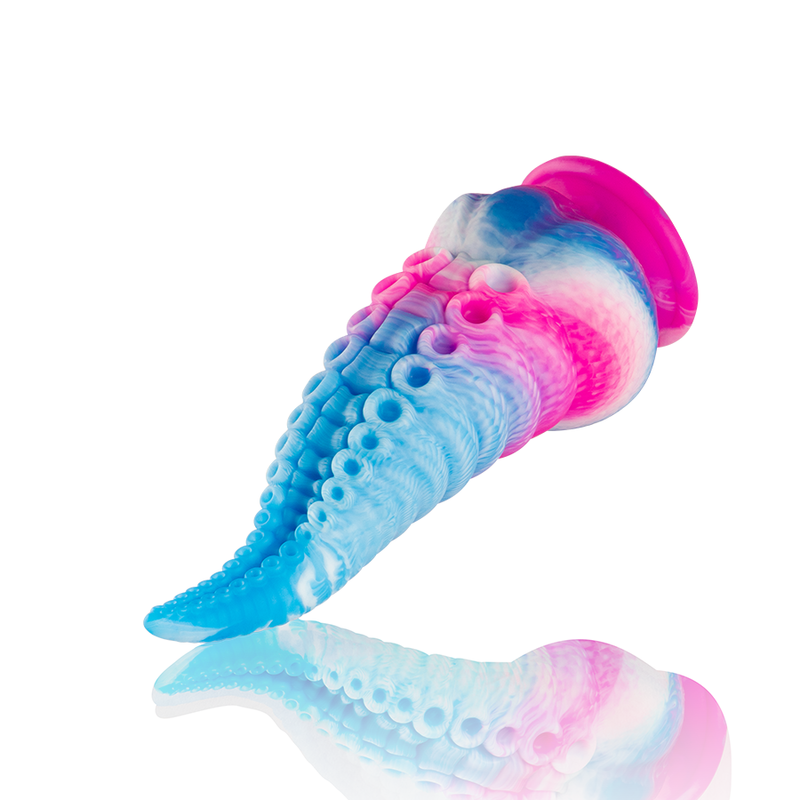 Gode Tentacules Phorcys Silicone Bleu Petite Taille - Epic