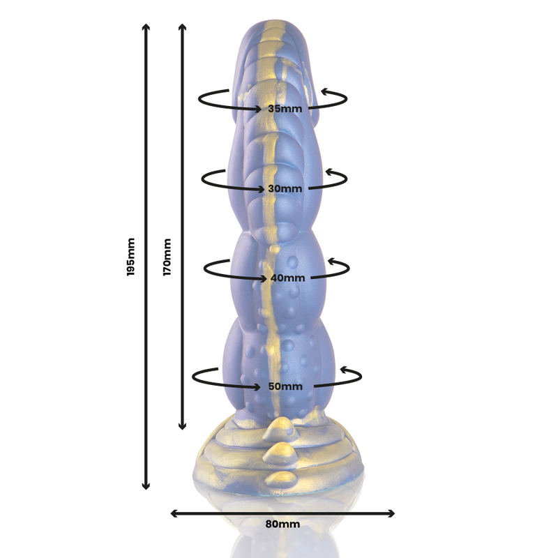 Gode Silicone Poséidon 22 cm Mythologie - Epic