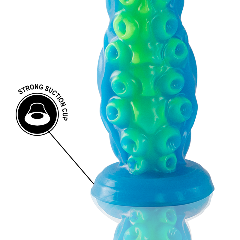 Gode Tentacules Fluorescents Scylla 31,5 cm Grande Taille - Epic