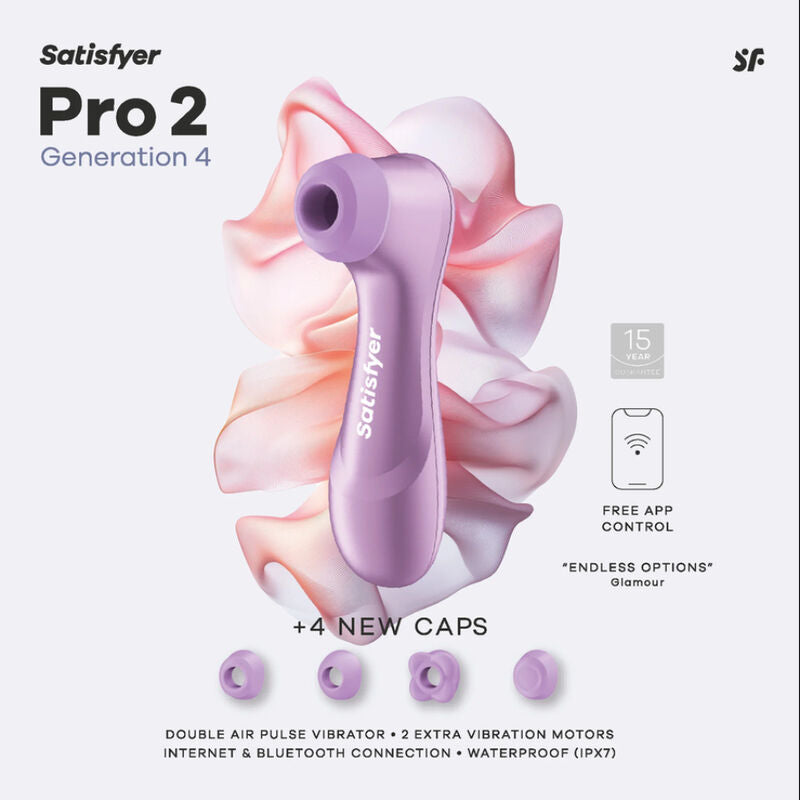 Stimulateur Clitoridien Pro 2 Génération 4 Améthyste - Satisfyer