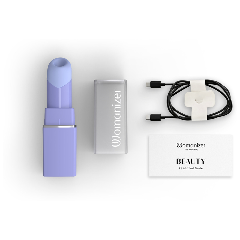 WOMANIZER - STIMULATEUR CLITORIAL À SUCCION BEAUTÉ 6 NIVEAUX D'INTENSITÉ LILAS