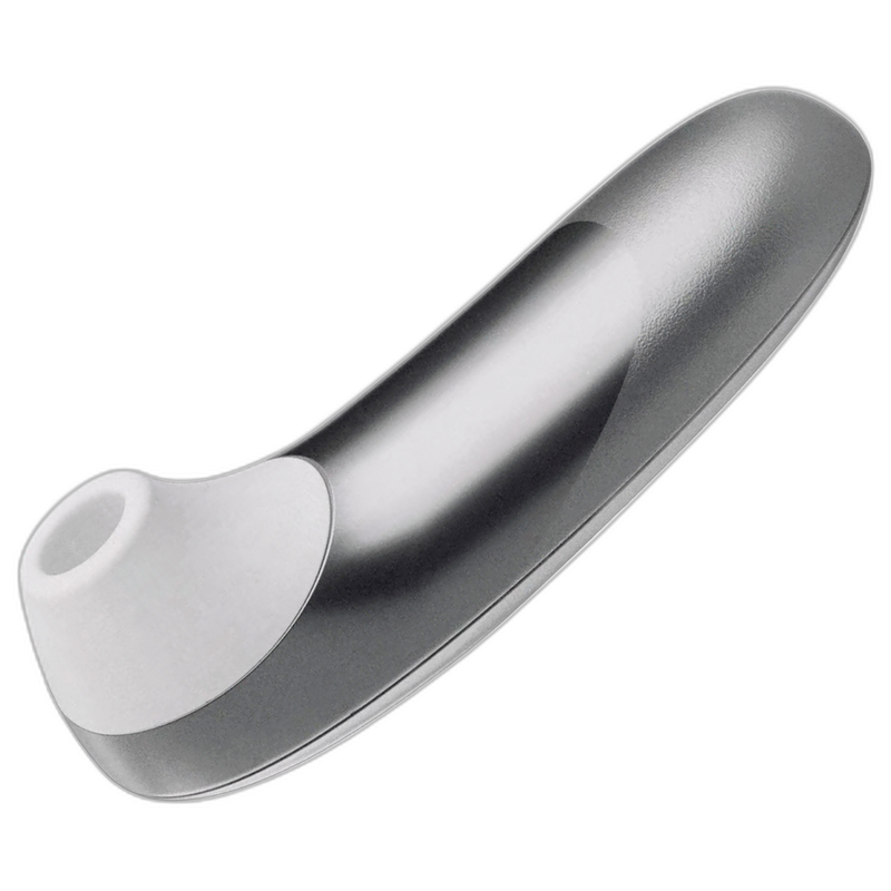 WOMANIZER - STIMULATEUR CLITORIAL PRO À SUCCION 11 NIVEAUX D'INTENSITÉ GRIS ARGENTÉ