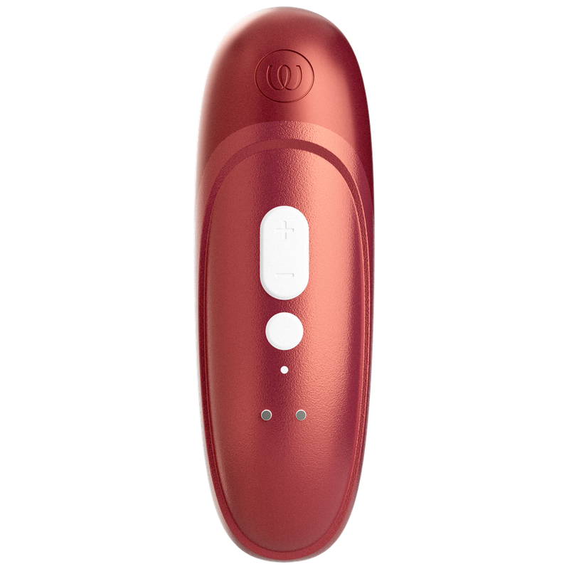 WOMANIZER - STIMULATEUR CLITORIAL PRO À SUCCION 11 NIVEAUX D'INTENSITÉ ROUGE BORDEAUX
