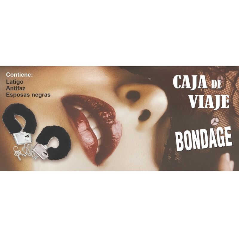 Sextoy masculin kit bondage voyage - Diablo Picante