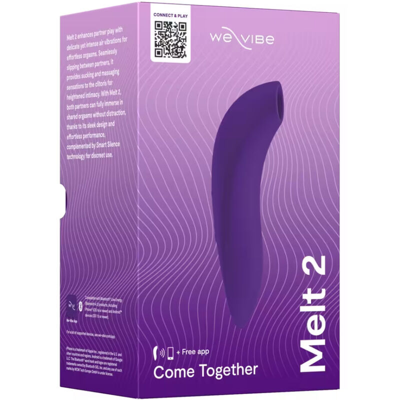 WE-VIBE - MELT 2 STIMULATEUR CLITORIAL À IMPULSIONS D'AIR VIOLET