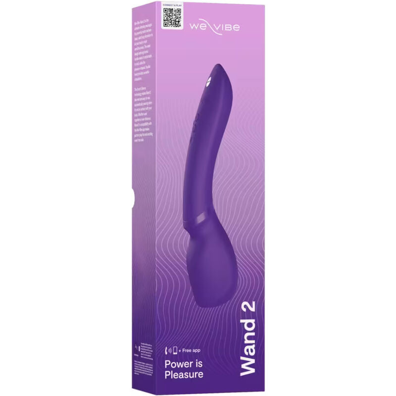 We-Vibe Wand 2 Vibromasseur Couple Télécommandé Rechargeable Violet