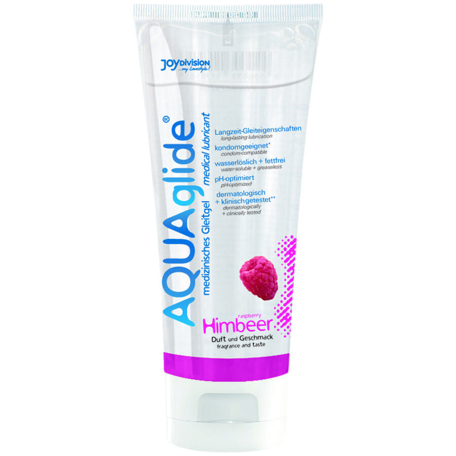 Lubrifiant Eau AQUAglide Framboise 100ml - JoyDivision