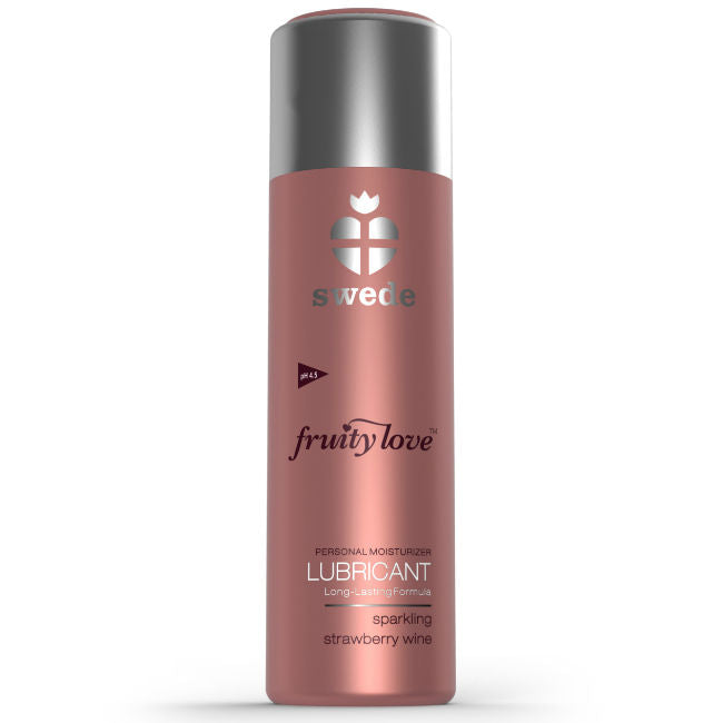 Swede - Lubrifiant Fruity Love Vin mousseux à la fraise - 50 ml