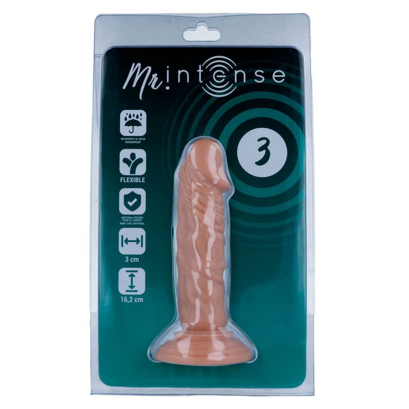 Mr intense - 3 pene realistico 16,2 cm -o- 3 cm