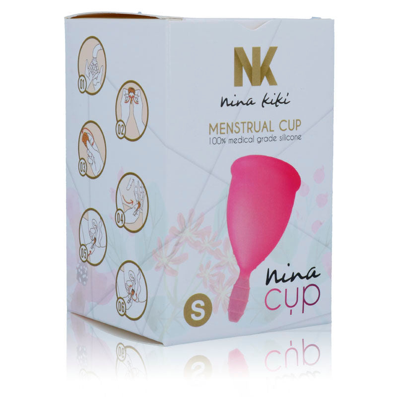 Nina kikí Coupe menstruelle rose Taille S