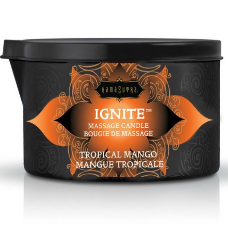 Kamasutra - Bougie de massage Mangue Tropicale - 170 gr