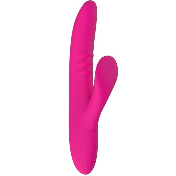 Nalone Vibromasseur Rabbit en silicone Rose