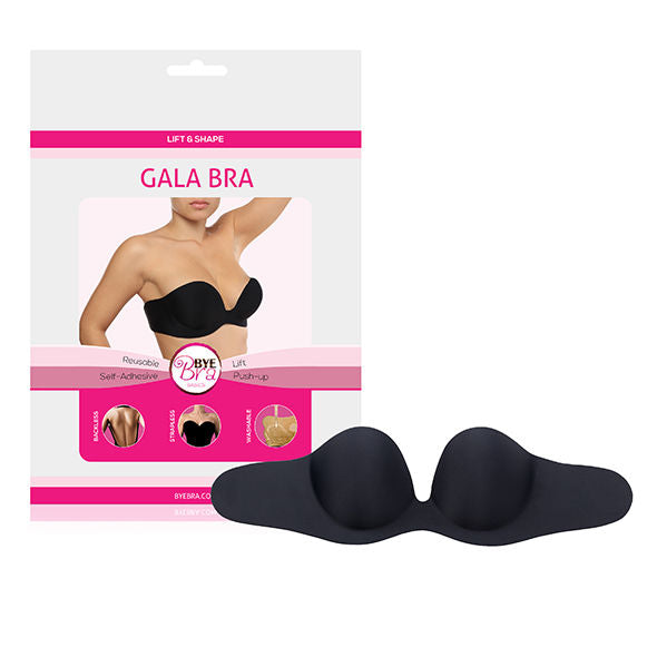 Soutien-Gorge Adhésif Gala Bra Bonnet B Noir - Bye Bra