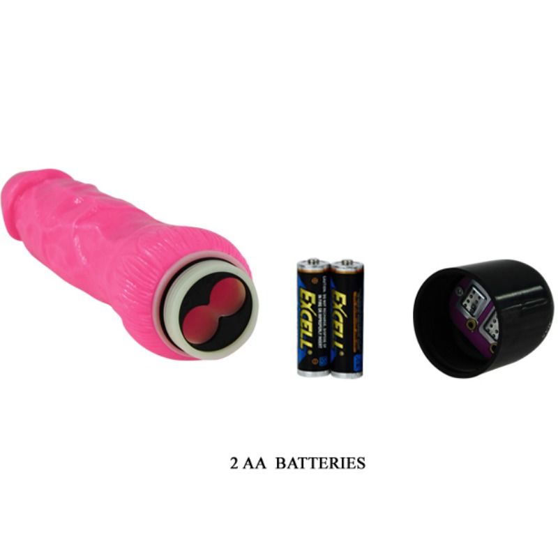 Baile - Vibromasseur Vibrant Réaliste 24 cm - Rose