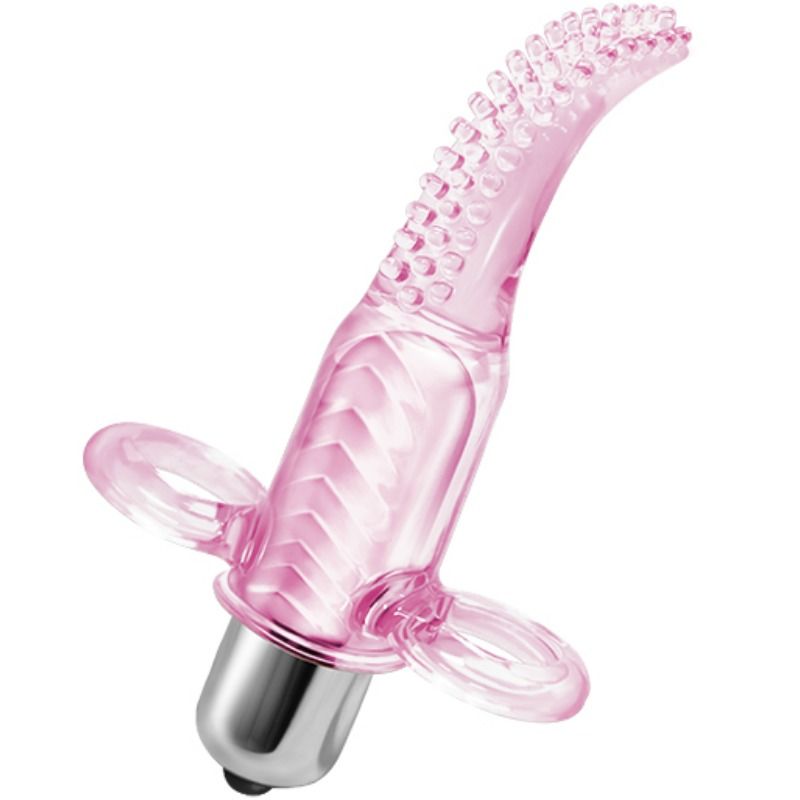 Baile – Double Doigt Vibrant pour Stimulation Précise - Rose
