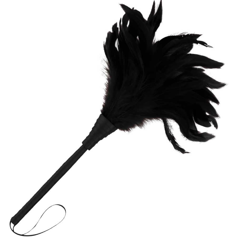 Darkness Plumeau érotique Noir 24cm