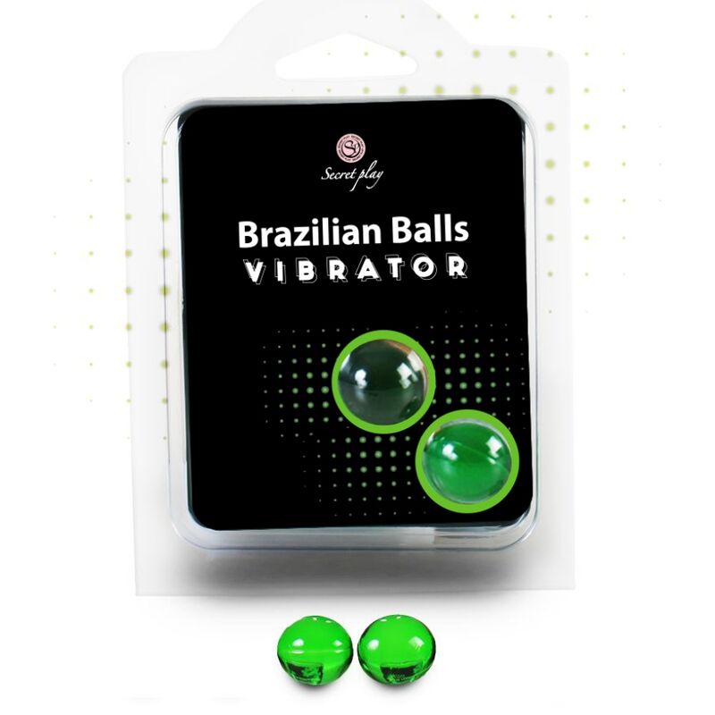 Secret Play - Boules de Massage Vibrant Brazilian Balls x2