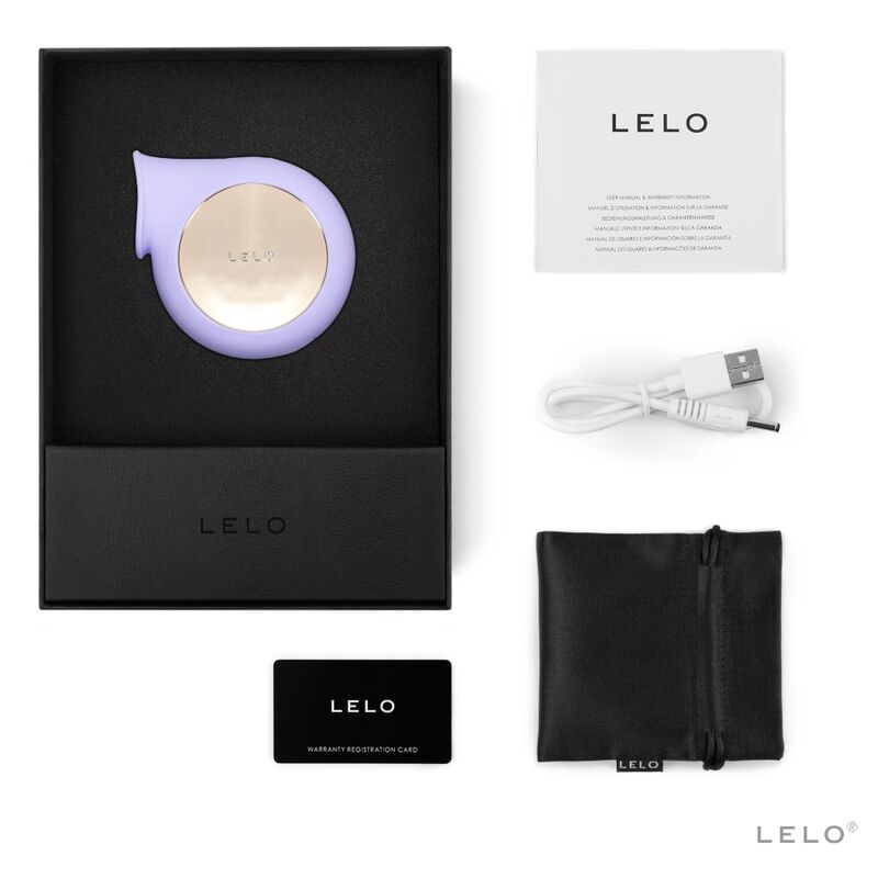 Stimulateur Clitoridien SILA Ondes Sonores Lilas - LELO