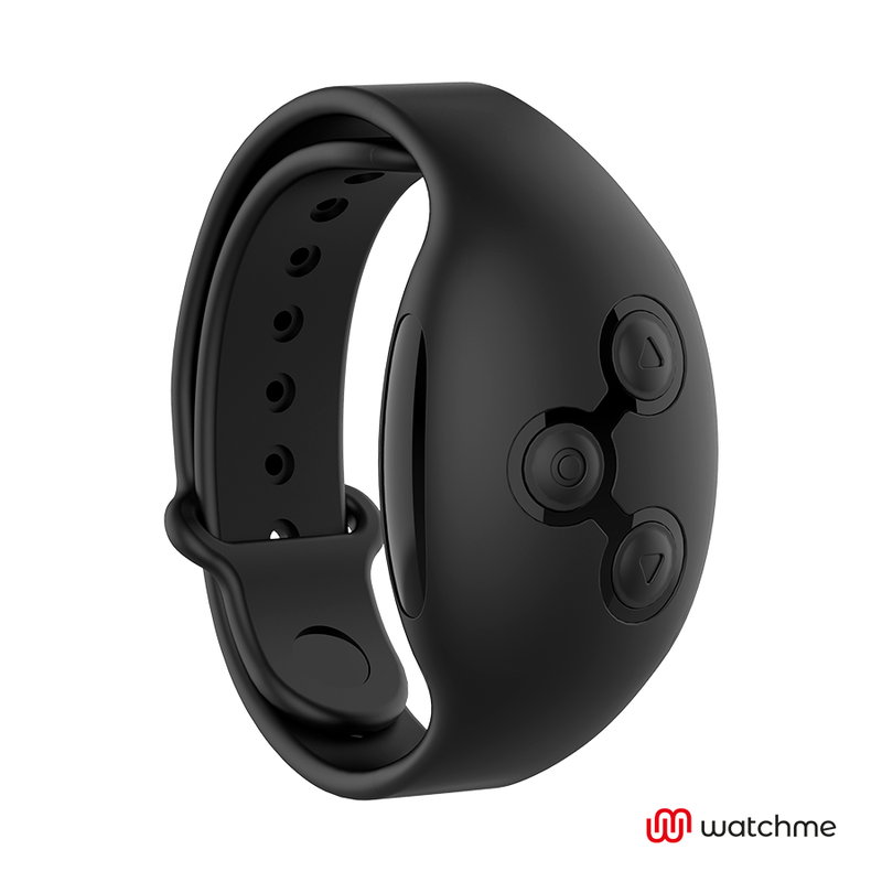 Anneau Pénien Vibrant Agron Noir Télécommandé - Black&Silver