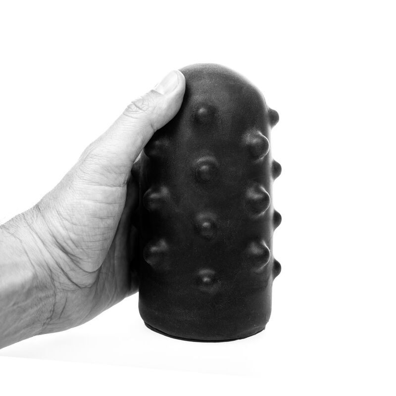 All Black - Masturbateur Homme avec Picots Bumpy