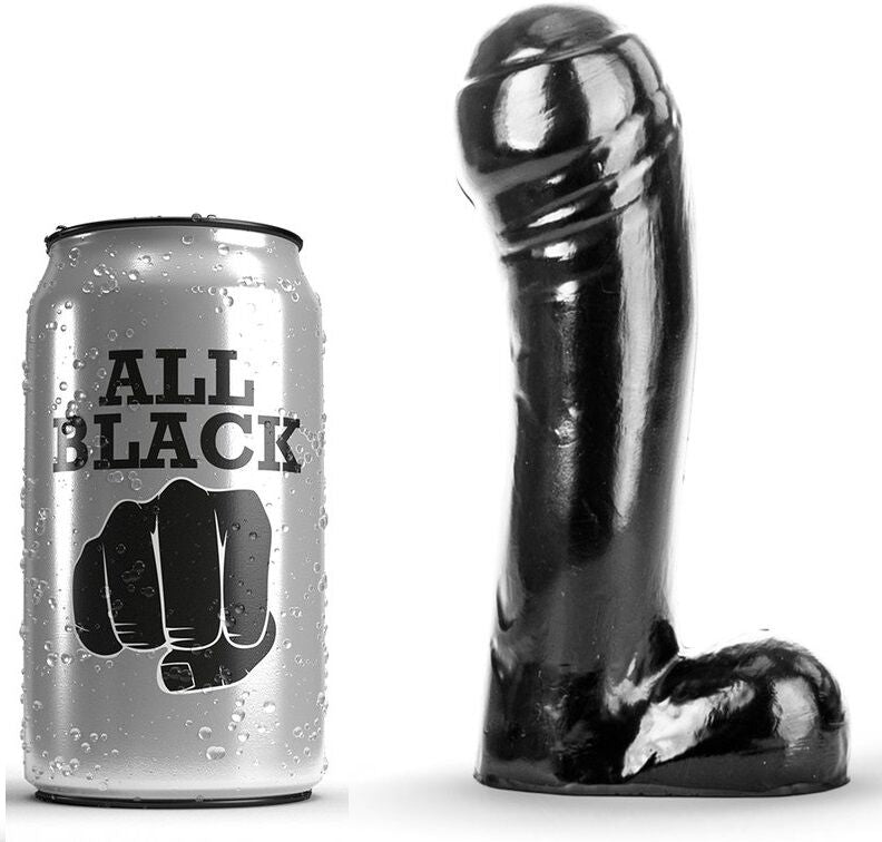 All Black - Godemichet Fisting Débutant - 15 cm