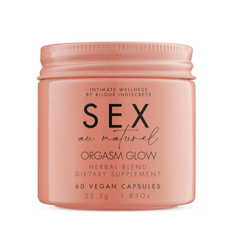 Bijoux Indiscrets - Aphrodisiaque Orgasm Glow SEX au Naturel 60 Gélules