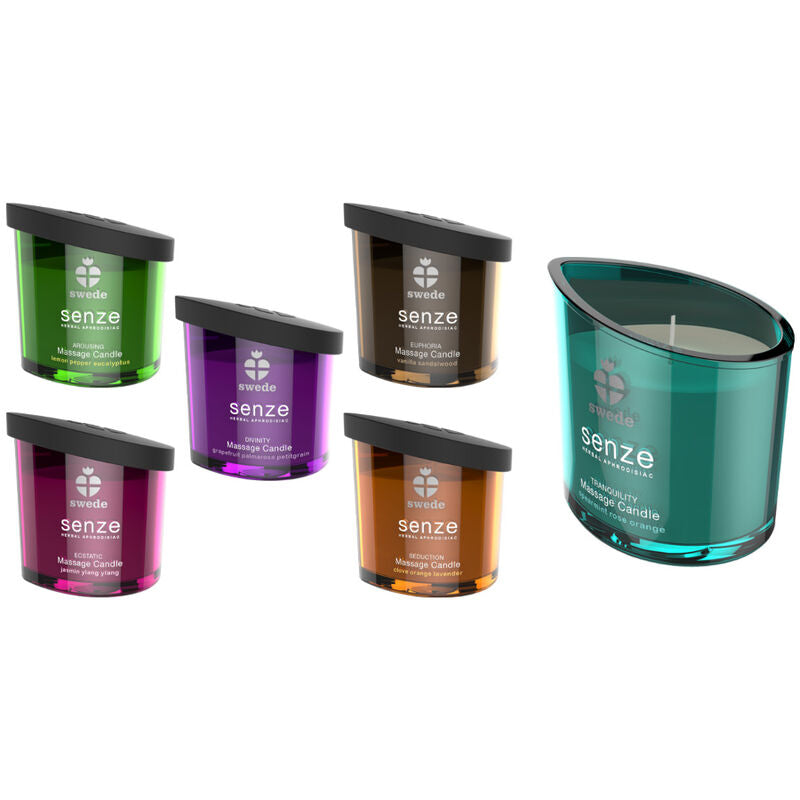 Swede - Bougie de Massage Senze Ecstatic Jasmin / Ylang-ylang  - 50 ml