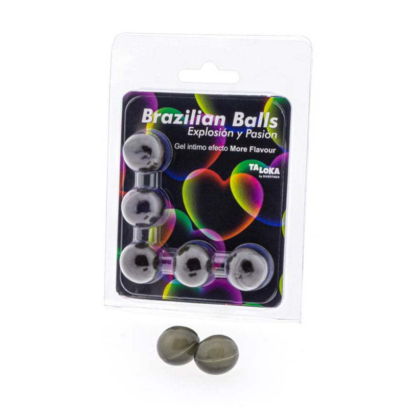 Boules Brésiliennes Taloka Gel Excitant x5 - Diablo Picante