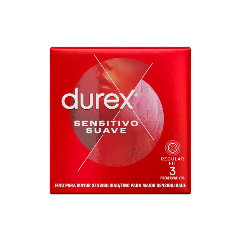 Préservatifs Durex Sensitive Soft Ultra Fins - Boîte de 3
