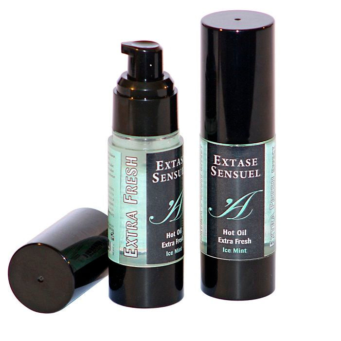 Huile de Massage Chauffante Extase Menthe Fraîche 30ml - Extase