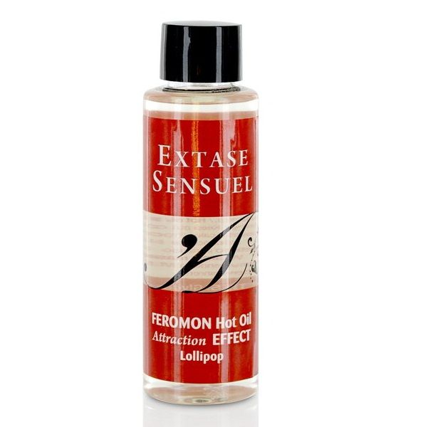 Huile de Massage Chauffante Extase Sensual Sucette - Extase