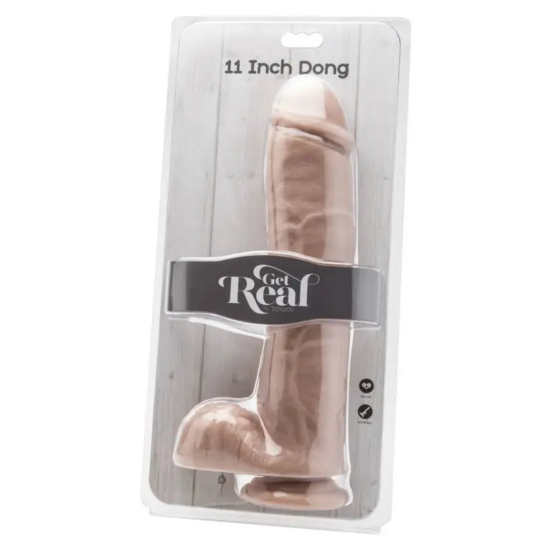 Gode XXL Réaliste Get Real avec Ventouse 28 cm - Get Real