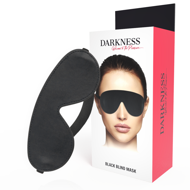 Darkness - Masque intégral BDSM - Noir