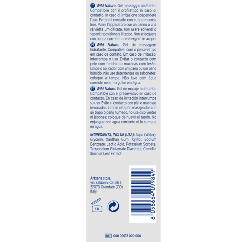 Control – Gel de Massage 3 en 1 Nature Sauvage – 200 ml