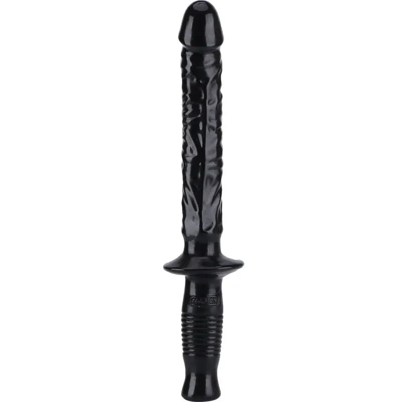 Gode XXL Réaliste Get Real Manhandler Noir 38cm - Get Real