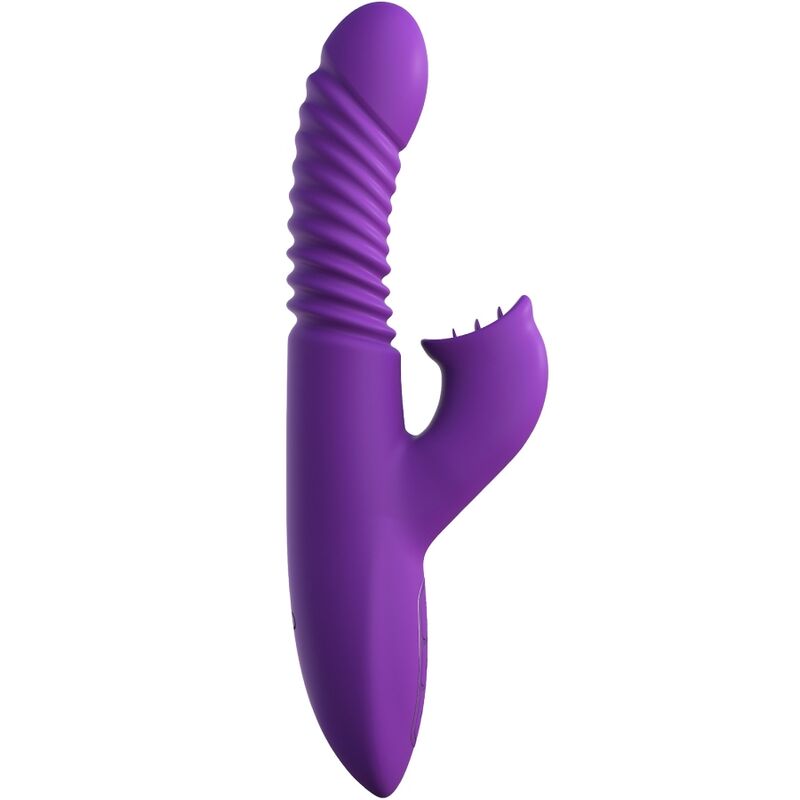 Stimulateur Clitoridien avec Oscillation Thermique et Vibrations Violet - Pipedream